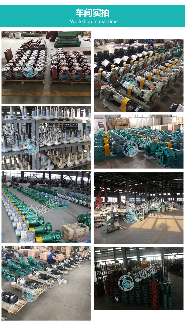 FYH耐腐耐磨液下泵說明